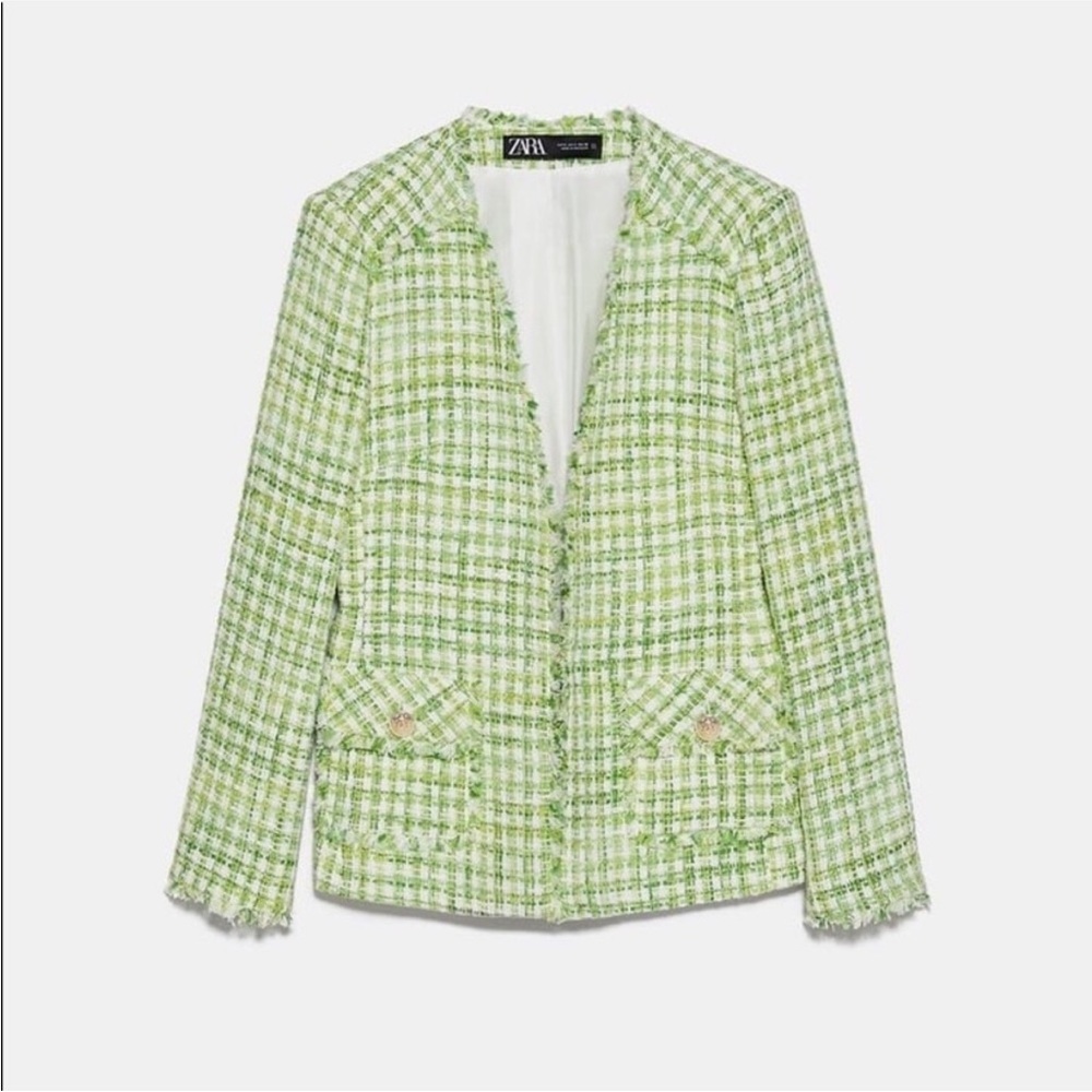 NWT Zara tweed blazer